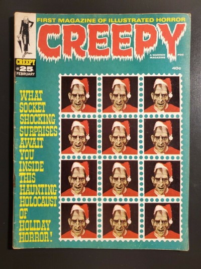 CREEPY #25 (1969) F- 5.5 WARREN CHRISTMAS HOLIDAY COVER SPECIAL ISSUE |