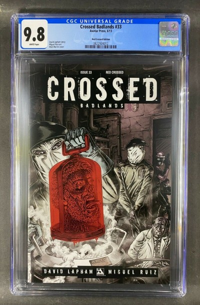 Crossed Badlands (2012) #33 CGC 9.8 Red Crossed Variant Edition (3822924012)