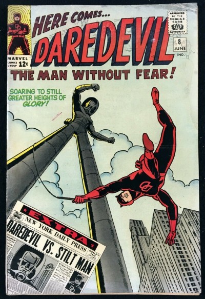 Daredevil (1964) #8 GD (2.0) 1st app Stilt Man