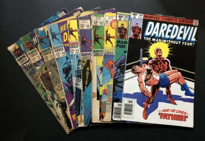 Daredevil (1963) #19 25 31 39 44 48 49 80 159 164 Reader lot 10 comics