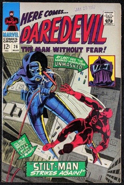 Daredevil (1964) #26 FN/VF (7.0) vs Stilt-Man