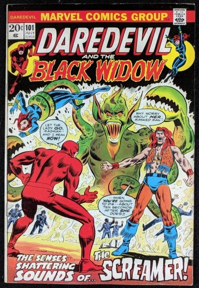 Daredevil (1964) #101 VG/FN (5.0) and Black Widow vs Angar