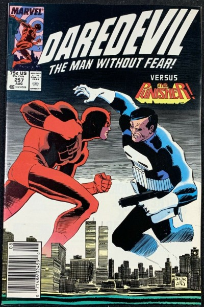 Daredevil (1964) #257 VF (8.0) vs Punisher