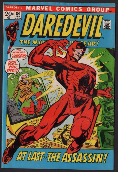 Daredevil (1964) #84 with Black Widow VF- (7.5) Picture Frame Cover
