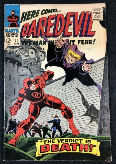 Daredevil (1964) #20 FN+ (6.5) vs Owl 1st Gene Colan Art