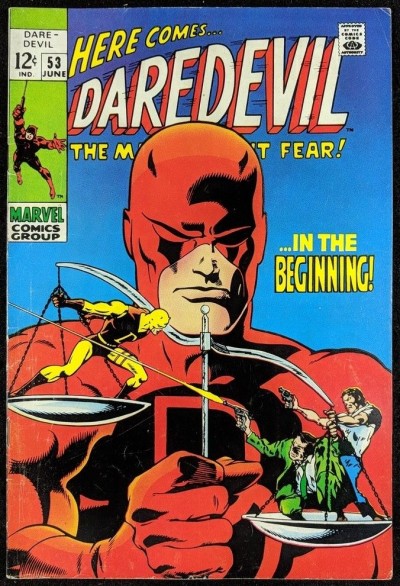 Daredevil (1964) #53 FN- (5.5)  Barry Smith Art