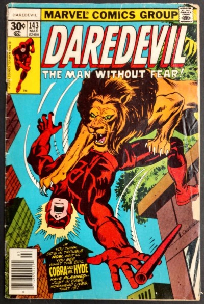 Daredevil (1964) #143 GD+ 