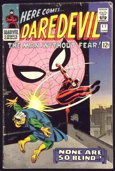DAREDEVIL #17 VG- ROMITA AMAZING SPIDER-MAN