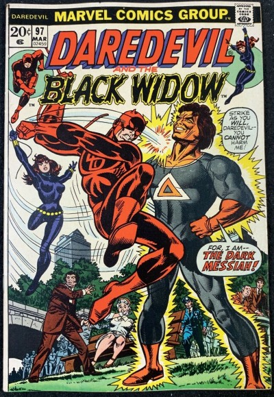 Daredevil (1964) #97 FN- (5.5)  with Black Widow