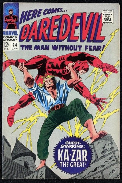 Daredevil (1964) #24 FN (6.0) Ka-Zar story & cover