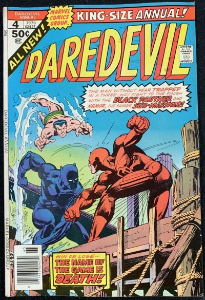 Daredevil (1964) Annual #4 VG/FN (5.0) Sub-Mariner Black Panther