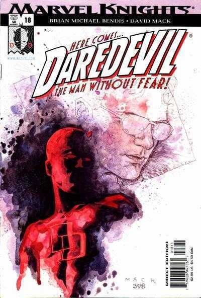 DAREDEVIL (1998) #18 VF/NM DAVID MACK COVER
