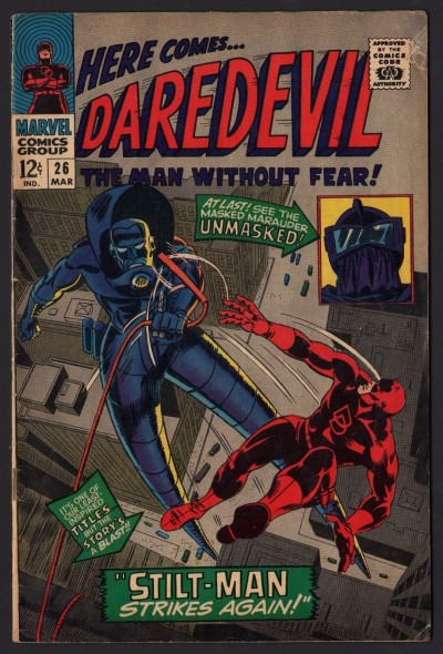 Daredevil (1964) # 26 VG/FN (5.0) vs Stilt-Man Gene Colan art