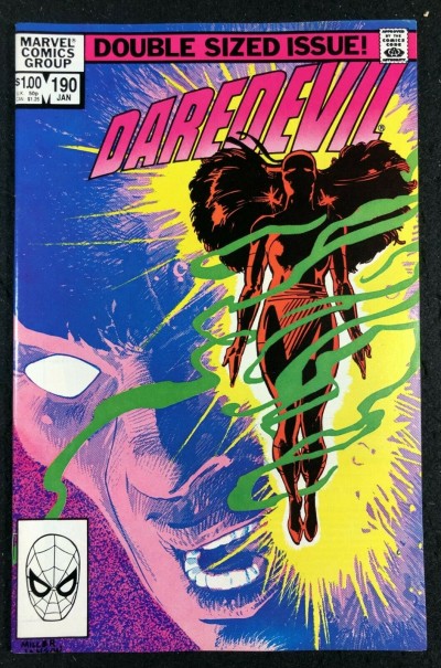 Daredevil (1964) #190 NM (9.4) Elektra Returns Part Origin