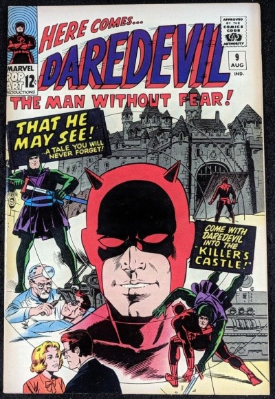 Daredevil (1964) #9 VF+ (8.5) Wally Wood cover & art