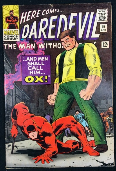 Daredevil (1964) #15 FN (6.0) Ox cover & app