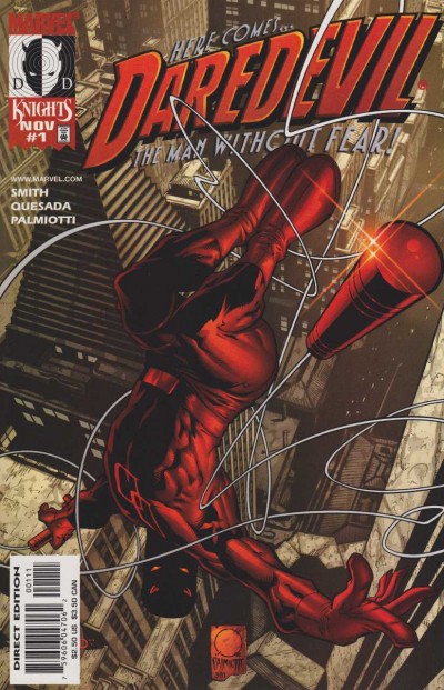 Daredevil (1998) #1 VF/NM Kevin Smith Joe Quesada Cover Marvel Knights 