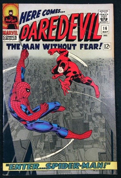 Daredevil (1964) #16 FN (6.0) 1st Romita Spider-Man