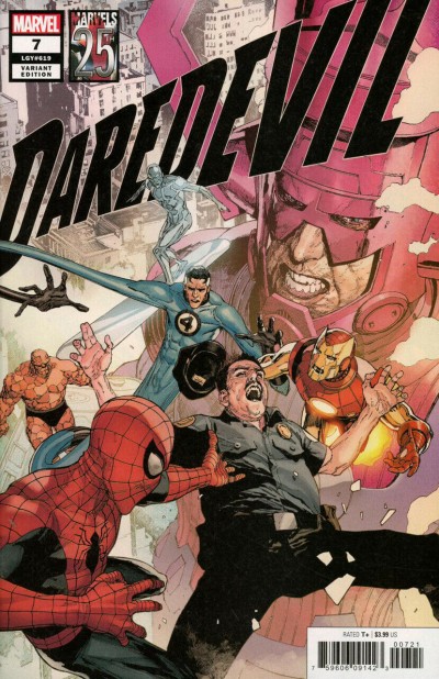 Daredevil (2019) #7 VF/NM Marvels 25th Anniversary Tribute Variant Cover 