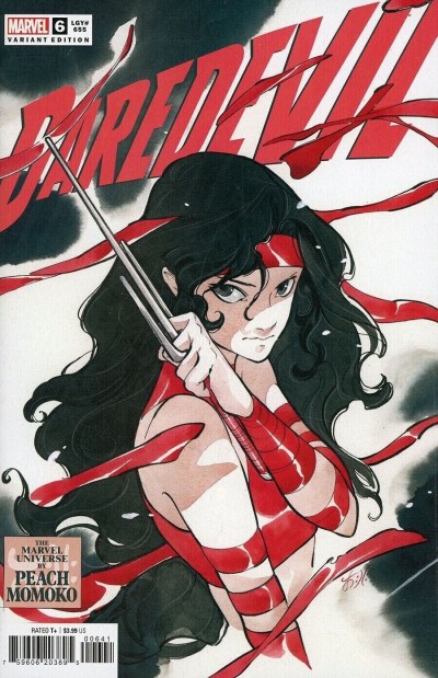 Daredevil (2022) #6 NM The Marvel Universe Peach MoMoKo Variant Cover
