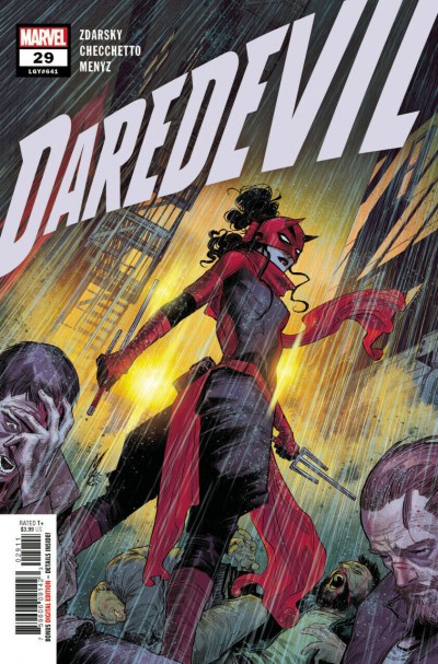 Daredevil (2019) #29 VF/NM Marco Checchetto Cover Elektra Daredevil