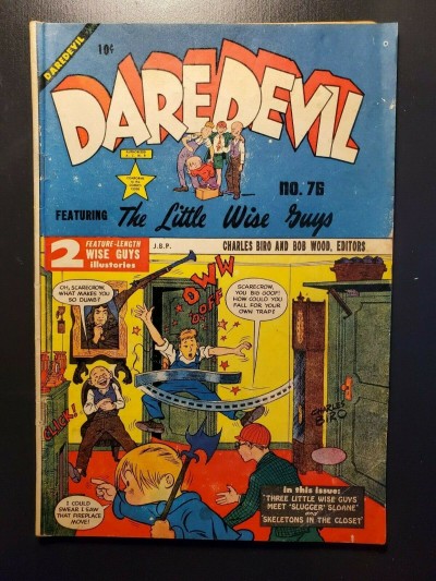 Daredevil #76 1951 VG (4.0) GOLDEN AGE LITTLE WISE GUYS |