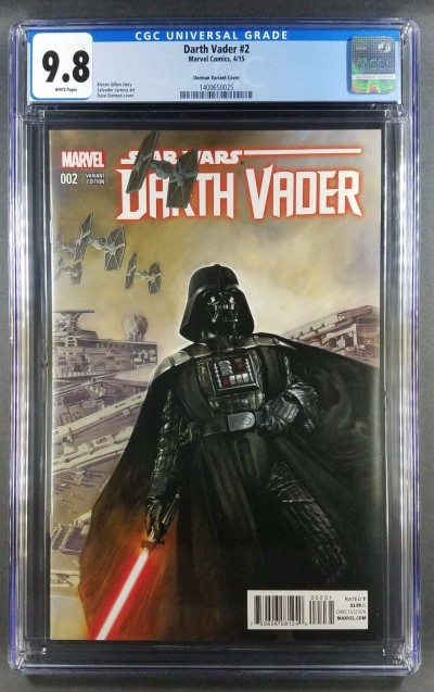 Darth Vader #2 (2015) CGC 9.8 Dave Dorman variant Star Wars (1400650025)