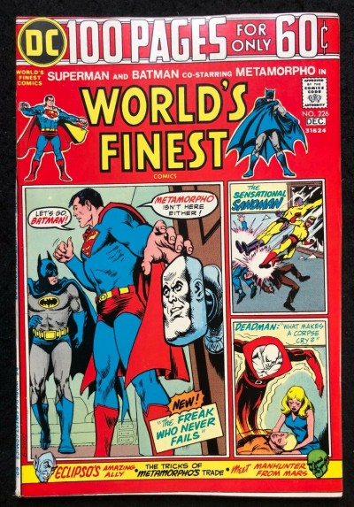 DC 100 Page Super Spectacular (1974) #87 World's Finest #226 VF (8.0) DC-87