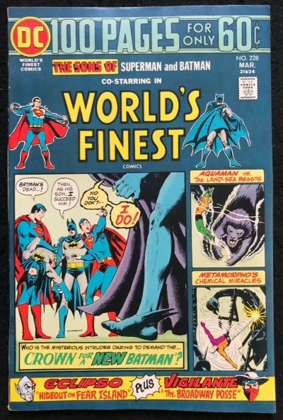 DC 100 Page Super Spectacular (1975) #115 World's Finest #228 VF+ (8.5) DC-115