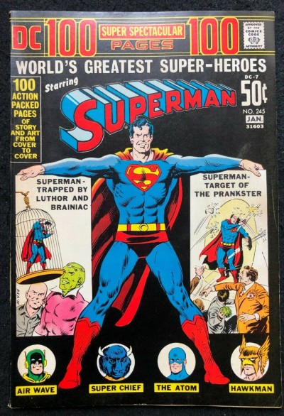 DC 100 Page Super Spectacular (1971) #7 Superman #245 VF- (7.5) DC-7