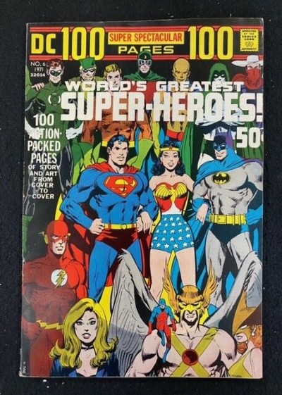 DC 100 Page Super Spectacular (1971) #6 World's Greatest Super-Heroes Adams DC-6