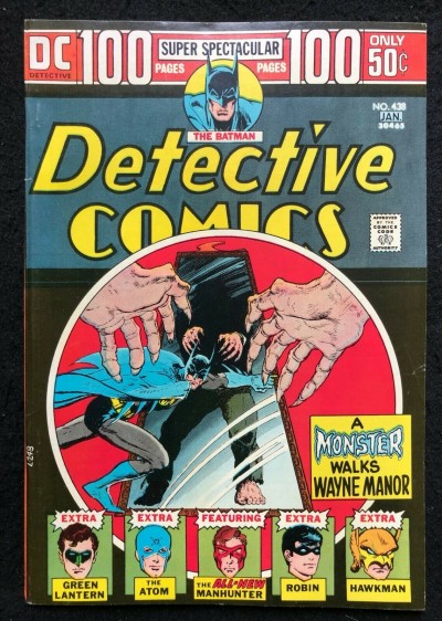 DC 100 Page Super Spectacular (1974) #25 Detective Comics #438 VF Batman DC-25