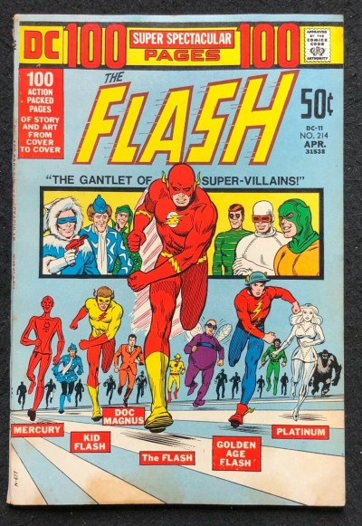 DC 100 Page Super Spectacular (1972) #11 FN (6.0) Flash #214 DC-11