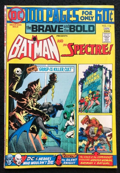 DC 100 Page Super Spectacular (1975) #94 Brave and the Bold #116 Batman DC-94