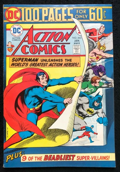 DC 100 Page Super Spectacular (1975) #104 Action Comics #443 VF Superman DC-104