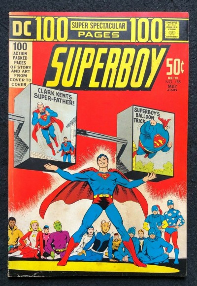 DC 100 Page Super Spectacular (1972) #12 Superboy #185 FN (6.0) DC-12