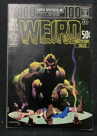 DC 100 Page Super Spectacular (1971) #4 Weird Mystery Tales Wrightson Cover DC-4