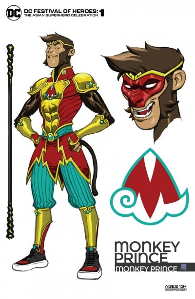 DC Festival of Heroes: The Asian Superhero Celebration 1:25 Design Variant Cover
