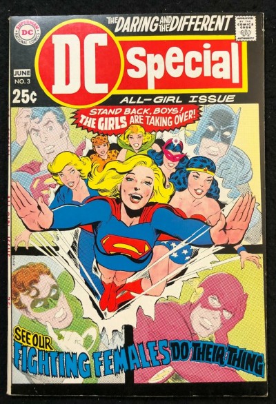 DC Special (1968) #3 VF (8.0) All-Girl Issue Wonder Woman Supergirl Black Canary