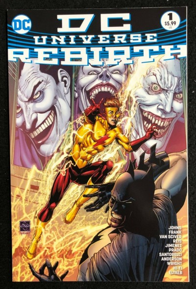 DC Universe Rebirth (2016) #1 VF/NM (9.0) or better 4th print