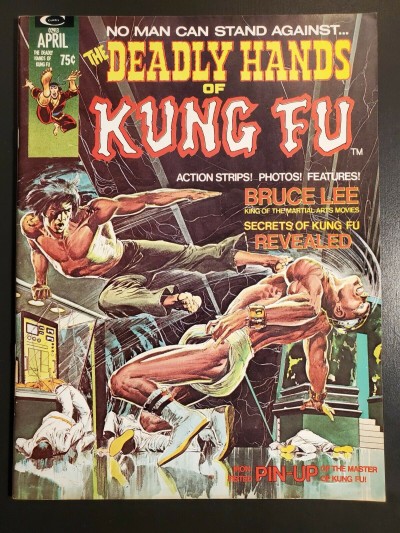 Deadly Hands Of Kung Fu # 1 (1974) F/VF 7.0 looks NM Neal Adams Bruce Lee cover|