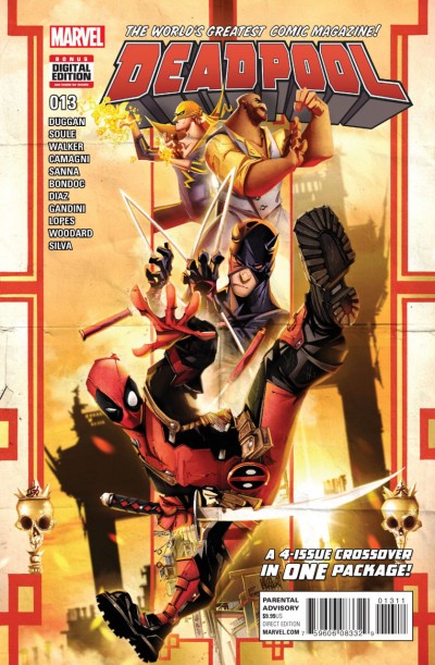 Deadpool (2015) #13 VF/NM Daredevil Iron Fist Power-man 