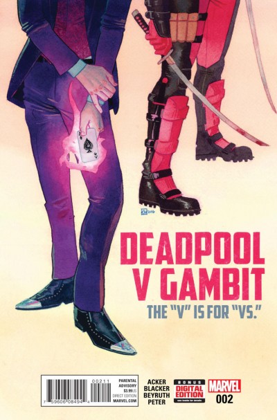 Deadpool V Gambit (2016) #2 VF/NM 