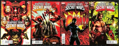 Deadpool's Secret Secret Wars (2015) #1 2 3 4 NM (9.4) complete set