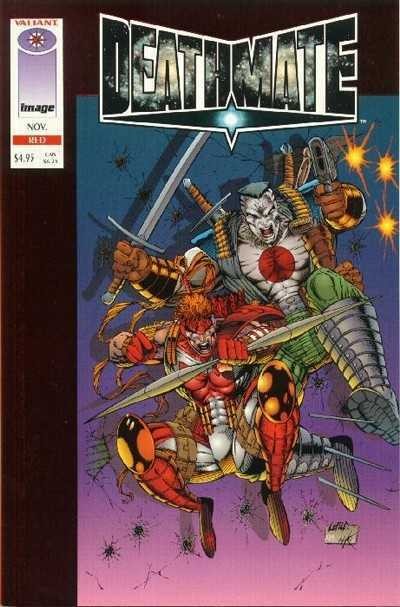 Deathmate (1993) Prologue Black Blue Red Yellow Epilogue VF/NM Valiant Image