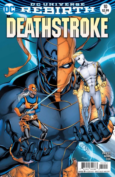 Deathstroke (2016) #10 VF/NM Shane Davis Variant Cover DC Universe Rebirth 