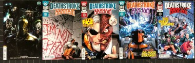Deathstroke (2016) 36 37 38 39 40 VF/NM Complete Arkham Story Arc W/ #36 Variant