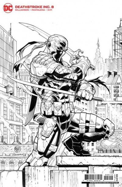 Deathstroke Inc. (2021) #8 NM Second Printing Variant Cover