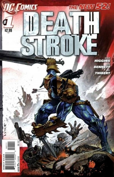 Deathstroke (2011) #1 VF+ Simon Bisley Cover First Printing The New 52!