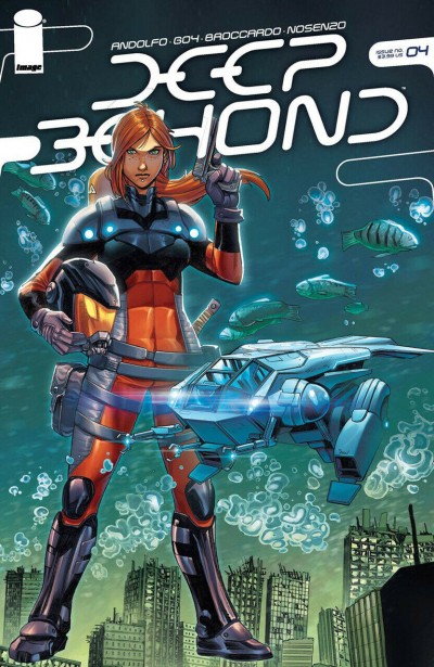 Deep Beyond (2021) #4 VF/NM Andrea Broccardo Cover Image Comics
